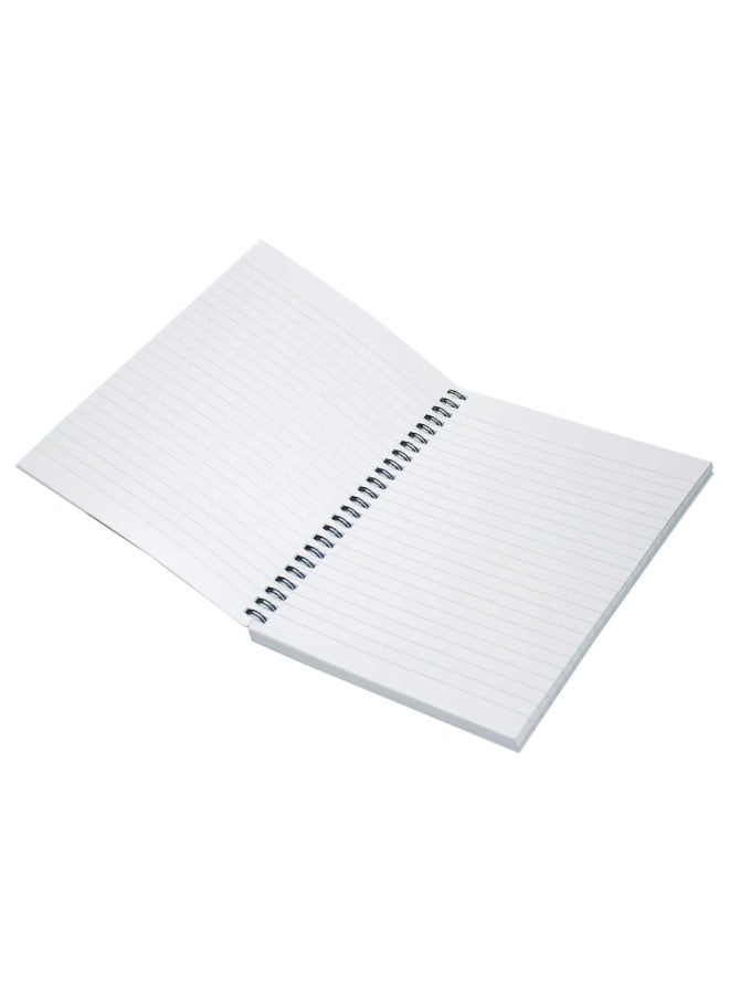 FIS Light Spiral Soft Cover Notebook Single Line (Pack of 10 Pcs X 100 Sheets) 10X8 Inch Size - LINB1081805S - Image 2
